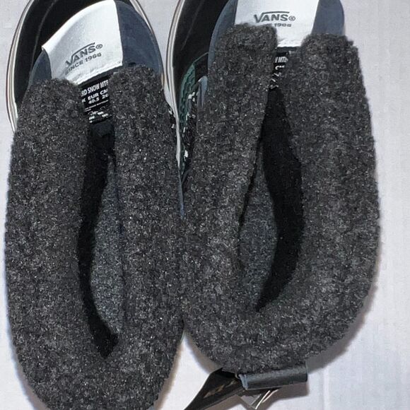 Vans Standard Snow MTE Boots Black Duck Green Snow Boots Men’s Size 8 Leather - Picture 15 of 16